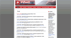 Desktop Screenshot of ifosoft.sk