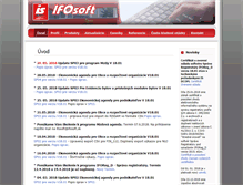 Tablet Screenshot of ifosoft.sk